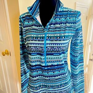 Like new NIKE Athletic wear with collar… yes thumb holes are a must!